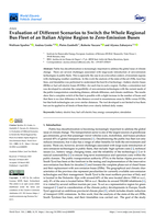 Evaluation of Different Scenarios to Switch the Whole Regional Bus Fleet of an Italian Alpine Region to Zero-Emission Buses