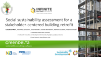 Social sustainability assessment for a stakeholder-centered building retrofit