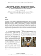 Photogrammetry and medieval architecture: Using black and white analogic photographs for reconstructing the foundations of the lost rood screen at Santa Croce, Florence