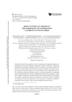 Does culture eat strategy? The emergence of cooperation capability in young firms