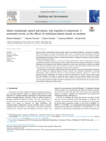 Indoor soundscape, speech perception, and cognition in classrooms: A systematic review on the effects of ventilation-related sounds on students