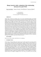 Hemp concrete walls: evaluation of the relationship between CO2 and TVOC
