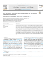 Early bird or early worm? First-mover (dis)advantages and the success of web-based social enterprises