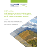 SWOT workshop: SWOT analysis of eco-pastoral habitat systems management in the pilot area – Albania/Greece and for Ecological Connectivity Potentials