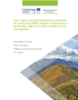 Joint report on the implemented workshops for performing SWOT analysis in pilot area on the border region of Croatia and Bosnia and Herzegovina