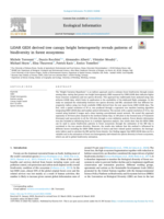 LiDAR GEDI derived tree canopy height heterogeneity reveals patterns of biodiversity in forest ecosystems
