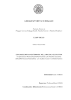 Esplorazioni eco-sistemiche nella ricerca educativa: un percorso di Ricerca-Azione-Formazione sulla filosofia educativa della differenziazione didattica : uno studio di caso in contesto italiano