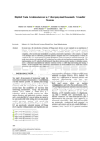 Digital Twin Architecture of a Cyber-physical Assembly Transfer System