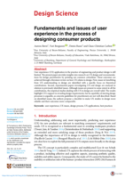 Fundamentals and issues of User Experience in the process of designing consumer products
