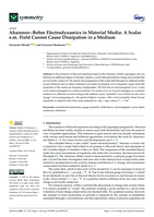 Aharonov-Bohm Electrodynamics in Material Media: A Scalar e.m. Field Cannot Cause Dissipation in a Medium