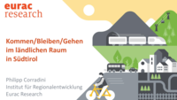 Kommen/Bleiben/Gehen im ländlichen Raum in Südtirol