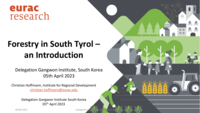 Forestry in South Tyrol: an Introduction
