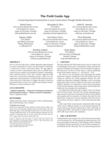The Field Guide App: Connecting Island Communities to Local Conservation Through Mobile Interaction