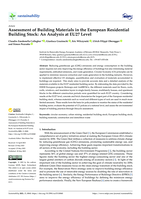 Assessment of Building Materials in the European Residential Building Stock: An Analysis at EU27 Level