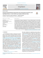 Energy and greenhouse gases life cycle assessment of electric and hydrogen buses: A real-world case study in Bolzano Italy