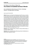 Das Staduto de laudabilæ bachetæ di Marebe: Eine (nord)italienische Übersetzung von 1614 der «Enneberger Statuten»: Erstmalige Edition und Analyse