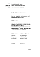 Novel strategies in tortricid pests (lepidoptera: tortricidae) monitoring and management using kairomones and new technologies