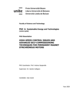 High-speed control issues and advanced self-commissioning techniques for Permanent Magnet Synchronous Motors