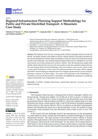 Regional Infrastructure Planning Support Methodology for Public and Private Electrified Transport: A Mountain Case Study