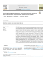Identifying housing and management factors associated with lameness in small-scaled mountain dairy farms with different housing systems