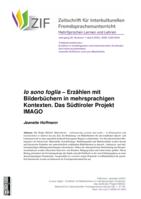 Io sono foglia: Erzählen mit Bilderbüchern in mehrsprachigen Kontexten: Das Südtiroler Projekt IMAGO