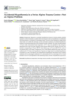 Accidental Hypothermia in a Swiss Alpine Trauma Centre-Not an Alpine Problem
