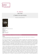 Recensione del volume: John Foot, L’Italia e le sue storie. 1945-2019, Laterza, Roma-Bari, 2019