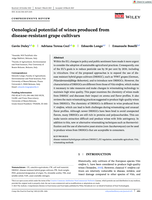 Oenological potential of wines produced from disease-resistant grape cultivars