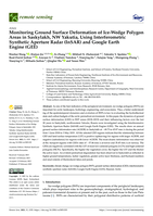 Monitoring ground surface deformation of ice-wedge polygon areas in Saskylakh, NW Yakutia, using Interferometric Synthetic Aperture Radar (InSAR) and Google Earth Engine (GEE)