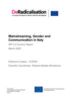 Mainstreaming, Gender and Communication in Italy