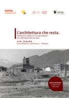 L’architettura che resta: Francesco Mansutti e Gino Miozzo dal razionalismo a oggi