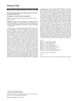 First Report of Brown Rot Caused by Monilinia polystroma on Sweet Cherry and Almond in Italy