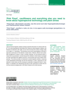 ‘Pink  Floyd’,  cauliflowers  and  everything  else  you  need  toknow about hyperspectral technology and plant stress