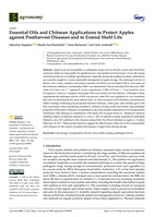 Essential Oils and Chitosan Applications to Protect Apples against Postharvest Diseases and to Extend Shelf Life