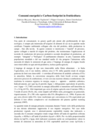 Consumi energetici ed impronta del carbonio: il caso del melo in frutticoltura
