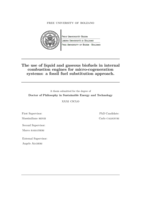 The use of liquid and gaseous biofuels in internal combustion engines for micro-cogeneration systems: a fossil fuel substitution approach