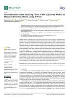 Determination of the Masking Effect of the ‘Zapateria’ Defect in Flavoured Stuffed Olives Using E-Nose