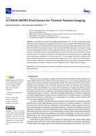 A CMOS-MEMS Pixel Sensor for Thermal Neutron Imaging