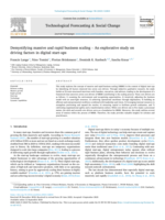 Demystifying massive and rapid business scaling: An explorative study on driving factors in digital start-ups