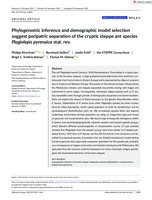 Phylogenomic inference and demographic model selection suggest peripatric separation of the cryptic steppe ant species Plagiolepis pyrenaica stat. rev.