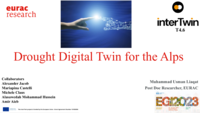 Drought Digital Twin for the Alps