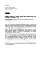 Up-scaling approach to monitor pests in Alpine forests: A case study in Vinschgau, South Tyrol, Italy