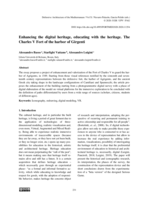Enhancing the digital heritage, educating with the heritage: The Charles V Fort of the harbor of Girgenti