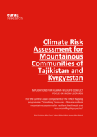 Climate risk assessment for mountainous communities of Tajikistan and Kyrgyzstan: Implications for human-wildlife conflict focus on snow-leopards