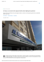 In Oman, no security for the migrant health workers fighting the pandemic