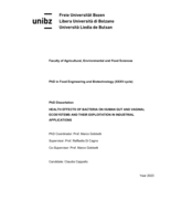 Health effects of bacteria on human gut and vaginal ecosystems and their exploitation in industrial applications