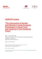 InGEPaST project (WP2) extra Deliverable "Gènere y etnicitat - Informe sobre els resultats del projecte InGEPaST a Catalunya"