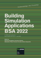 Building Simulation Applications BSA 2022, 5th IBPSA-Italy Conference, Bozen-Bolzano, 29th June –1st July 2022