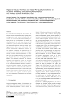 Impact of visual, thermal and Indoor Air Quality conditions on students’ wellbeing and learning performance in a primary school of Bolzano, Italy