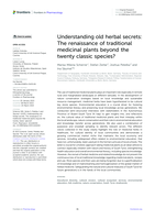 Understanding old herbal secrets: The renaissance of traditional medicinal plants beyond the twenty classic species?